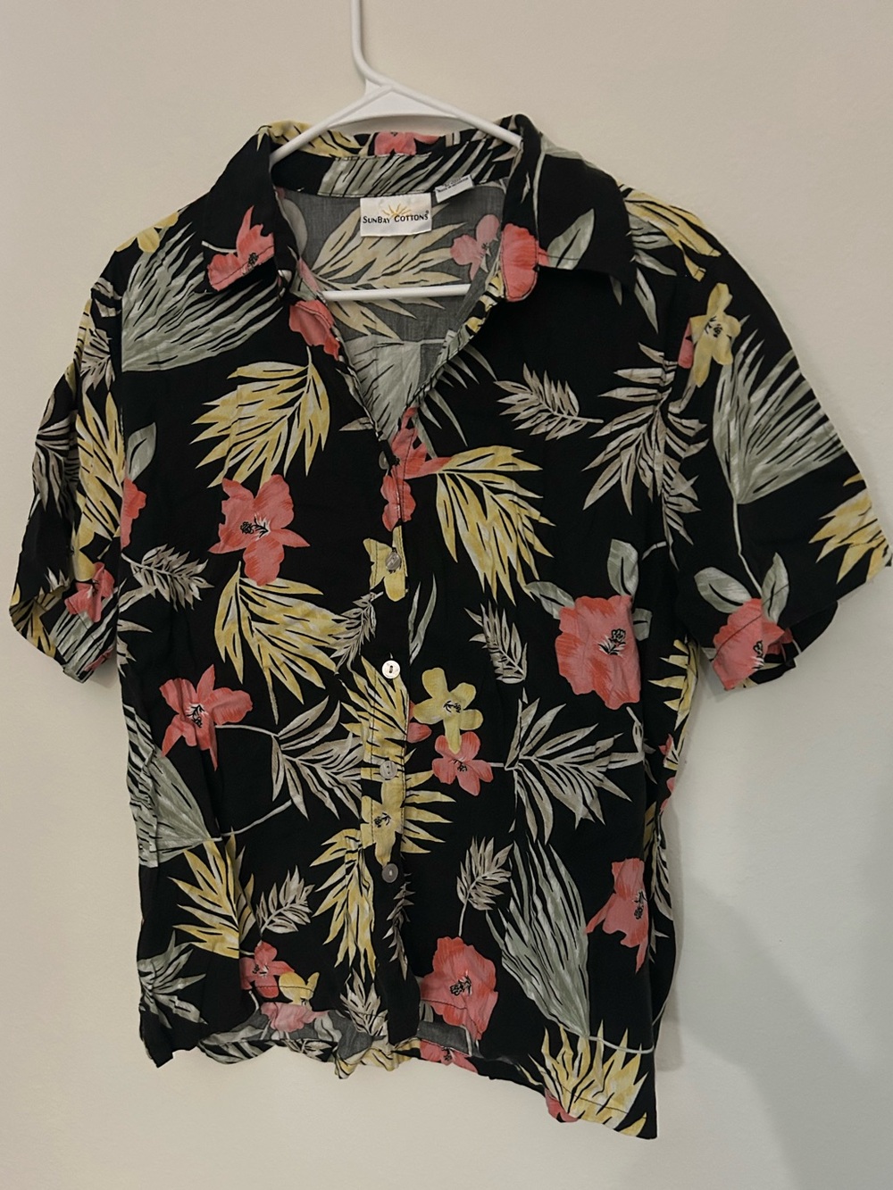 Women's Floral Button Down